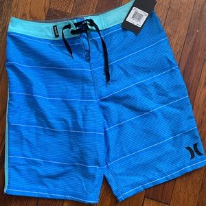 Brand new 12 yo boy’s blue swimming pants - Hurley
